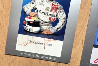 Kurt Thiim a Alexander Grau Mercedes DTM autogramy - 2