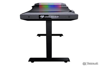 Predám herný stôl COUGAR MARS 120 RGB, super stav - 2