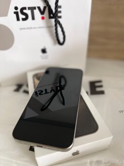 Iphone 15 pro max 256gb - 100% stav - 2