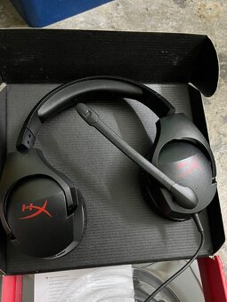 HP HyperX Cloud Stinger Gaming Headset, červený - 2