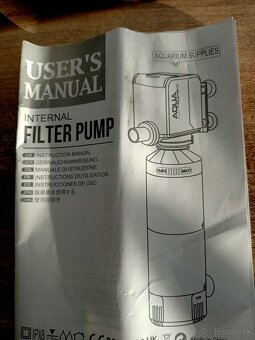 akvarijny filter omeco novy 12 eur - 2