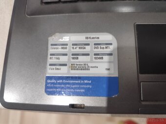 Notebook asus + nabijacka - 2