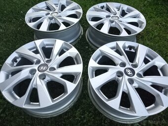 Hyundai, Kia 17"originálne hliníkové disky - 2