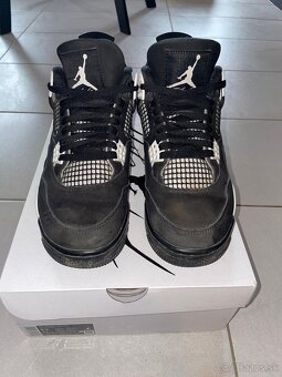 Predám Air Jordan 4 white thunder - 2