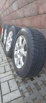 Zimné pneumatiky hliníkové disky sada - 2
