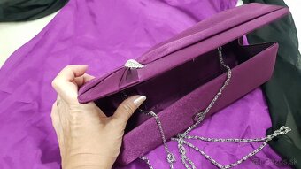 Spolocenske šaty vel.XS + kabelka ,cena spoku - 2