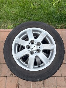 Rial 5x100 R15 + pneumatiky 195/55 R15 - 2