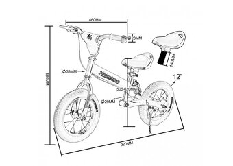 Detské odrážadlo s odpružením zelené alebo ružové - 2