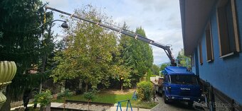 Autodoprava s hydraulickou rukou - 2