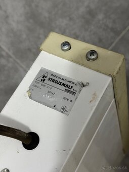 Elektrický radiátor STROJSMALT 2000W - 2