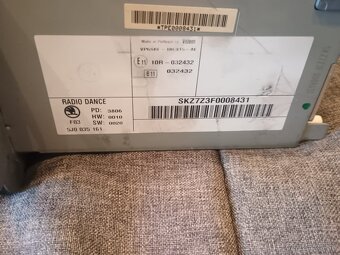 Radio Fabia 2 original - 2