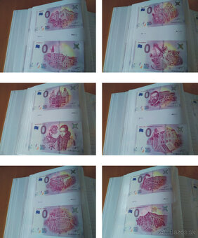 Predám slovenské 0 eurové Euro bankovky. - 2