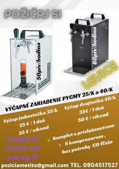 Výčap,tepovač, parný čist. party box, zemný vrt. strešný box - 2