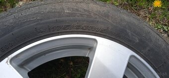 Hliníkové disky Dezent ,175/65 R15 letné pneumatiky - 2
