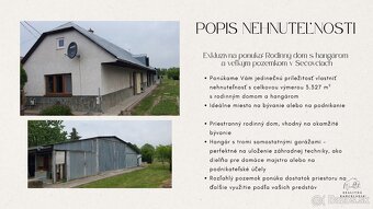 Rodinný dom s hangárom a veľkým pozemkom v Sečovciach - 2