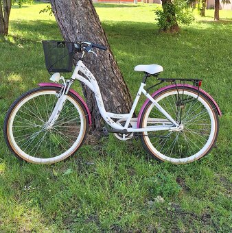 Krásny retro dámsky bicykel - 2