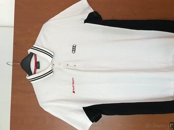 AUDI originál white pánske polotricko XL - 2