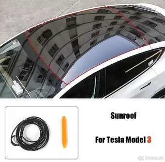 Tesla 3 tesnenia na odhlucnenie vozidla - 2