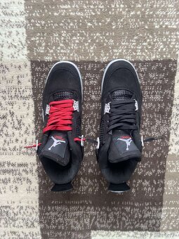 Jordan 4s Black Canvas - 2