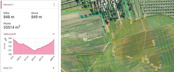 Predávame pozemok /3,5 ha/ v obci Malá Domaša - 2