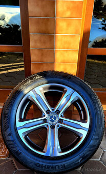 alu R18 5x112 bicolor, senzory, orig. Mercedes (+ pneu) - 2