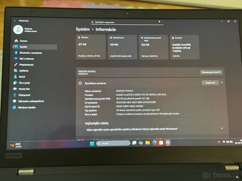 Lenovo ThinkPad T590 | i5 | 16/512GB | FHD dotyk |Windows 11 - 2