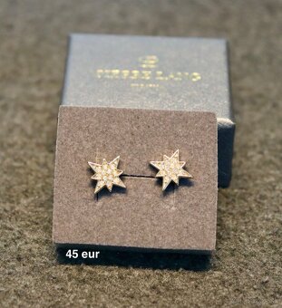 PIERRE LANG - retiazka s príveskom, náušnice, presteň - 2