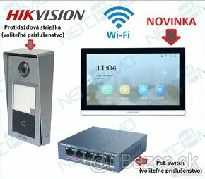 Videovrátnik Hikvision DS-KV8113-WME1 s novým typom monitora - 2