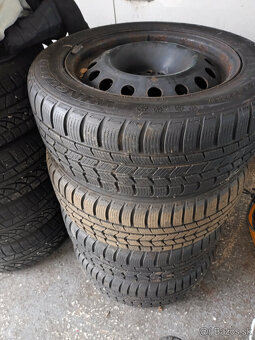 215/55 r16 zanovne zimne pneu. s diskami 16 - 2