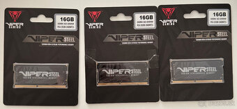 Patriot Viper Steel, 3x 16GB, 2400MHz, SO-DIMM DDR4 - 2