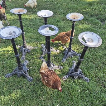 Liatinové stolové nohy - 2