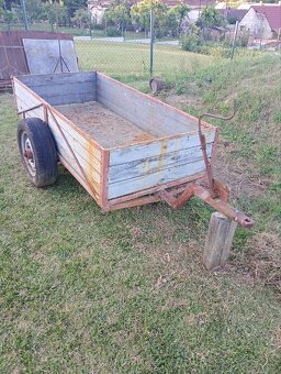 Vlečka za malotraktor. - 2
