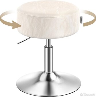 VASAGLE kozmetická stolička / taburetka - 2