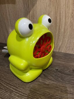 Detský Bublinkovač Žaba - farba zelená - 2