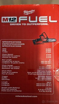 Milwaukee M12FHS-0 píla - 2