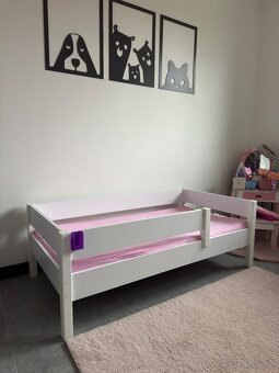 Detská posteľ 140x70 - biela - 2