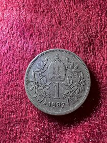 1 korona 1897 vzacny rocnik (1-1-7) - 2