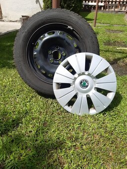 Letné pneu 185/60r14+disky - 2