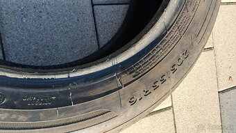 Predám letné pneu 205/55 R16 - 2