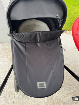Priam Lux Carry Cot Platinum Sepia Black vanička na kočík - 2
