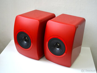 KEF LS50 Speakers Limited Edition Racing Red Speakers - 2