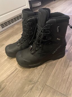 topánky Salomon Toundra Pro CSWP - Black/ Black/Magnet - 2