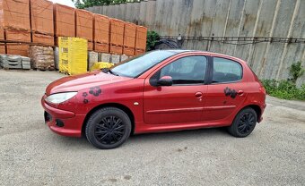 Peugeot 206 1.4 benzín 55kw - 2