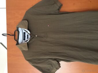 TOMMY HILFIGER originál vojenská/zelena polotricko L/XL - 2