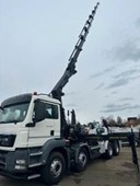 9909 MAN TGS 35.480 - 8x4 – JNK-HIAB + HR-HIAB 288 E8 HIPRO - 2