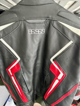 Kožená motobunda IXS č. 58, kožené nohavice RST - 2