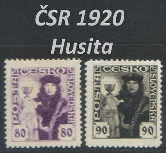 Poštové známky, filatelia: ČSR+ČSSR, slávne série C - 2