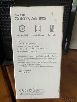 Samsung Galaxy A6 - čierna - 32GB - 2