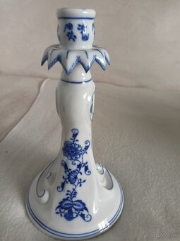 Krásný zdobný svícen originální Cibulak 1983 - 2