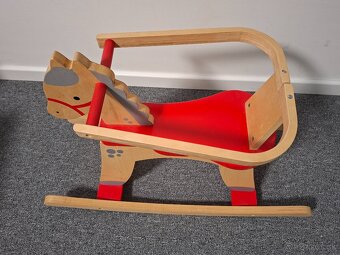 Drevený hojdací koník - 2